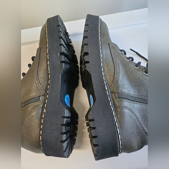 Sincerely Jules -Stylish Green Combat Boots Women's 7.5  NWOT - Picture 4 of 8